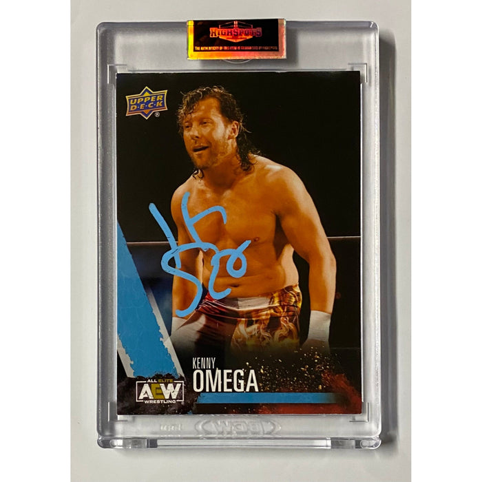 AEW - Kenny Omega Upper Deck Trading Card - Autographed