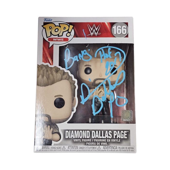 Diamond Dallas Page Funko Pop #166 - JSA Autographed