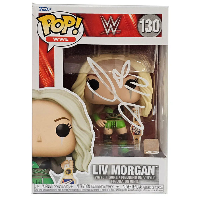 Liv Morgan Funko Pop #130 - JSA Autographed