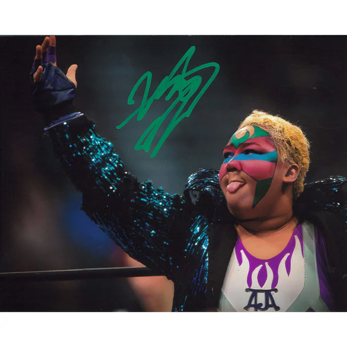 Aja Kong Arm Raised 8 x 10 Promo - AUTOGRAPHED