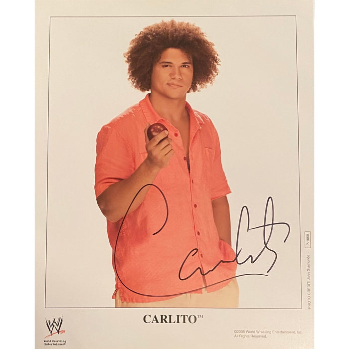 Carlito Original P Series Promo - Autographed