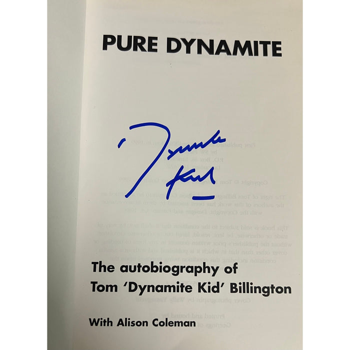 Pure Dynamite First Edition Book - Autographed