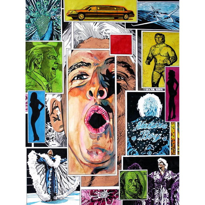 Ric Flair: Mosaic 11x14 Poster