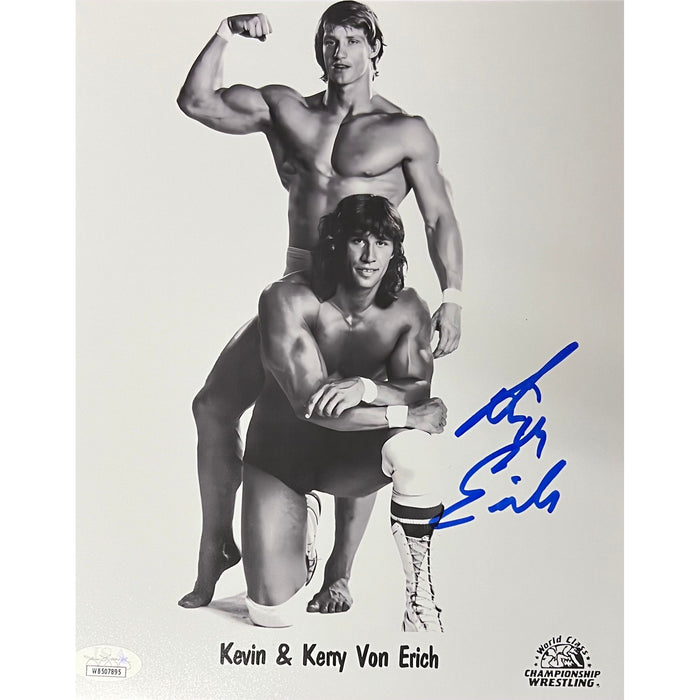 Kevin Von Eric 8x10 Promo - JSA Autographed