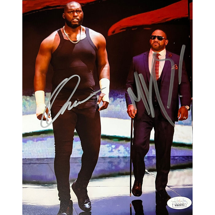 MVP & Omos 8x10 Promo - JSA Dual Autographed