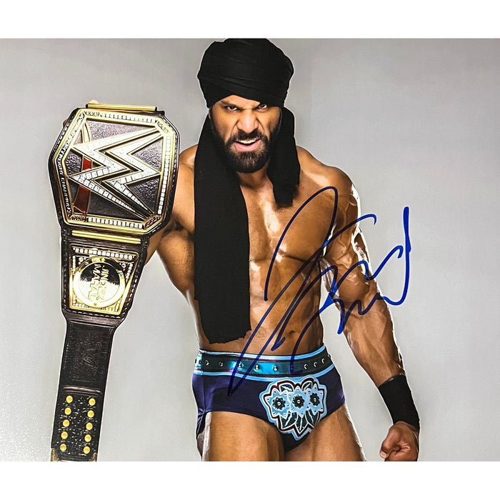 Jinder Mahal 8x10 Promo - Autographed