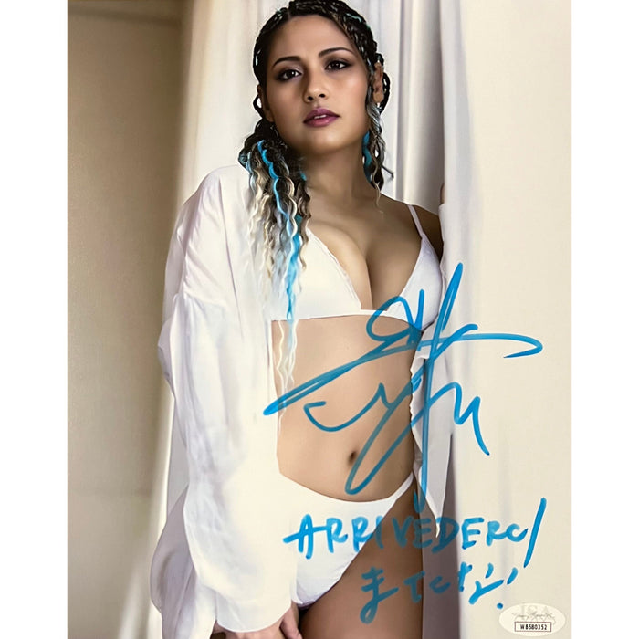 Giulia 8x10 Promo Inscribed - JSA Autographed