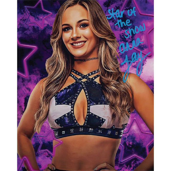 Anna Jay MSC Metallic 8x10 Promo - Autographed
