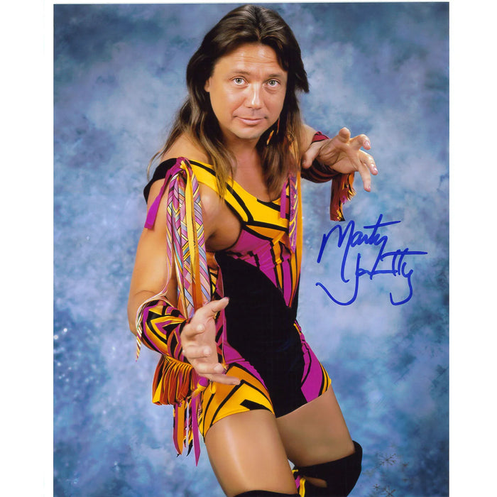 Marty Jannetty Half Body 8x10 Promo - Autographed