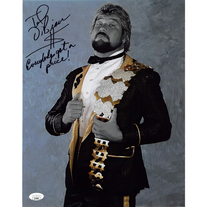 Ted DiBiase METALLIC 11 x 14 Poster - JSA AUTOGRAPHED