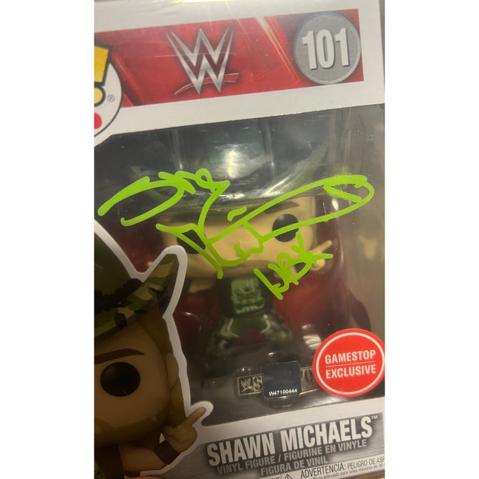 Shawn Michaels Funko POP #101 - Beckett Autographed