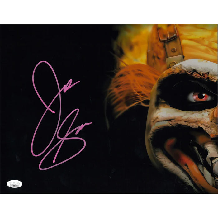 Samoa Joe Twisted Metal METALLIC 11 x 14 Poster - JSA AUTOGRAPHED