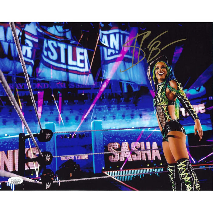 Sasha Banks WM 37 11 x 14 Poster - JSA AUTOGRAPHED