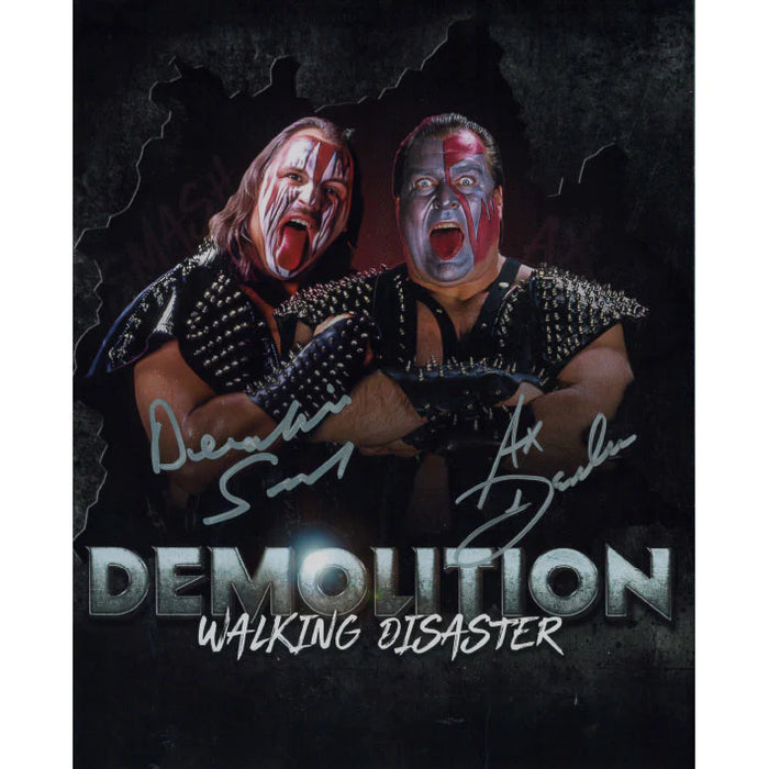 Demolition AsylumGFX METALLIC 8 x 10 Promo - DUAL AUTOGRAPHED