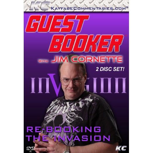 Kayfabe Commentaries – Guest Booker with Jim Cornette – DVD-R
