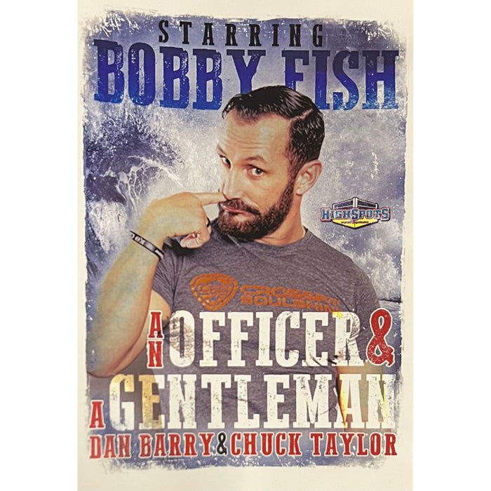 An Officer & A Gentleman - Dan Barry & Chuck Taylor With Bobby Fish  - DVD-R