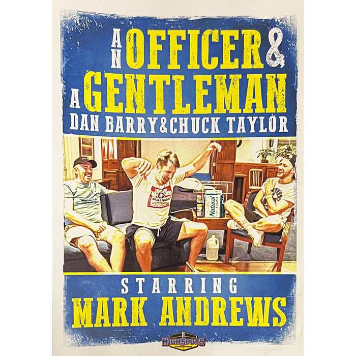 An Officer & A Gentleman - Dan Barry & Chuck Taylor With Mark Andrews  - DVD-R