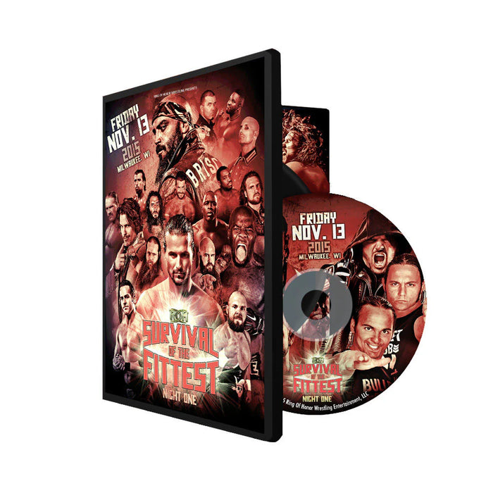 ROH - Survival of the fittest 2015 - Night 1 DVD