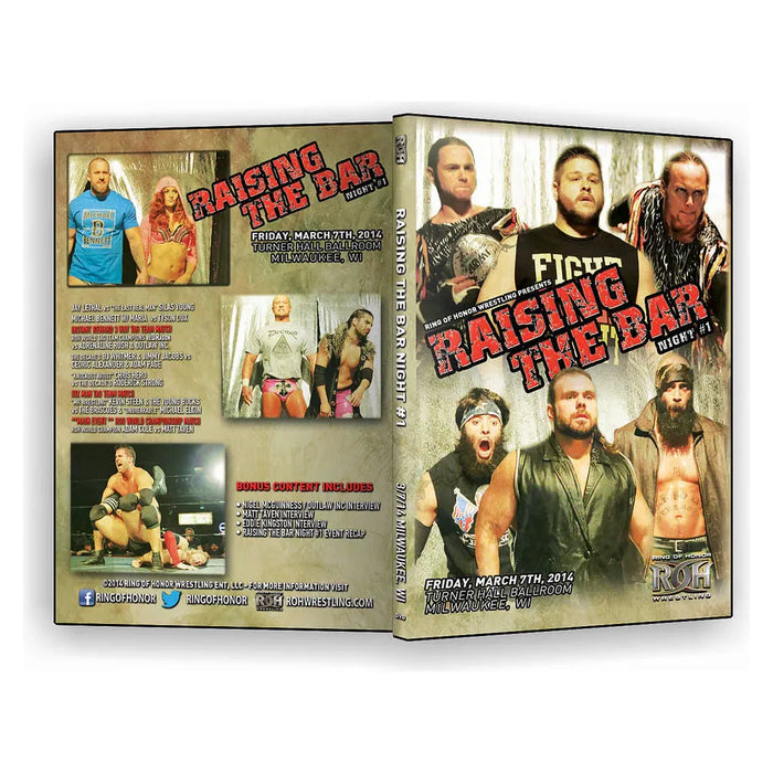 ROH - Raising The Bar 2014 - Night One DVD