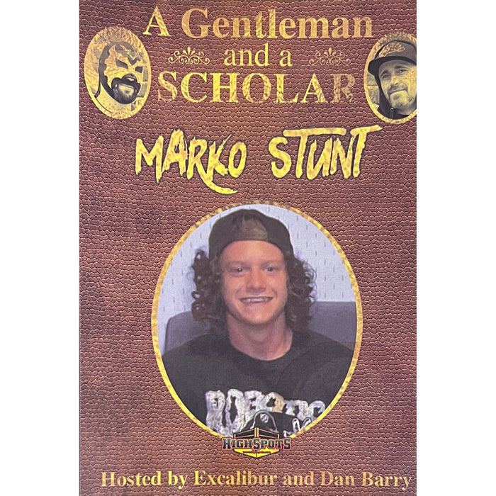 A Gentleman And A Scholar- Marco Stunt - DVD-R