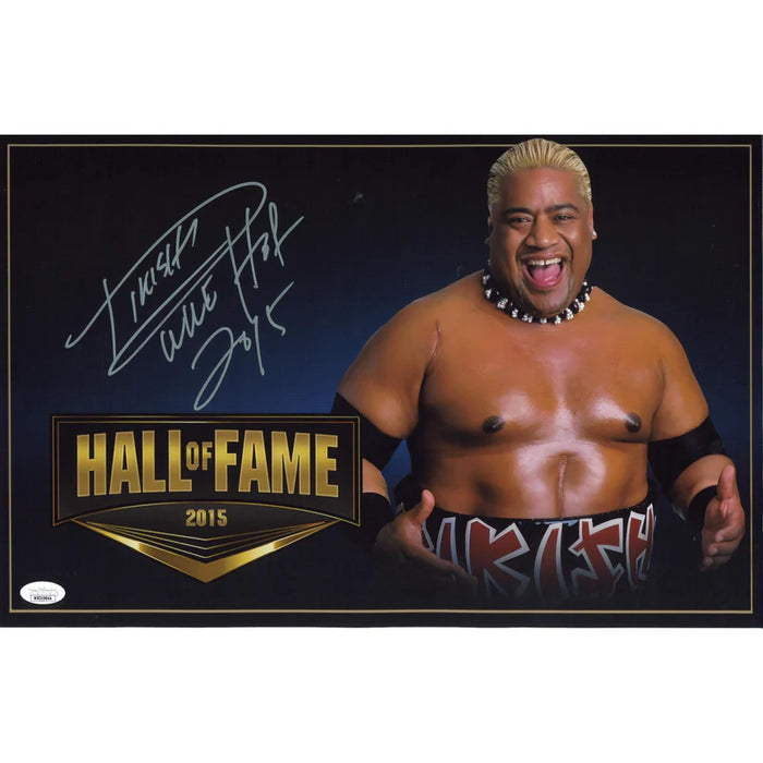 Rikishi Hall of Fame 11 x 17 Poster - JSA AUOTGRAPHED