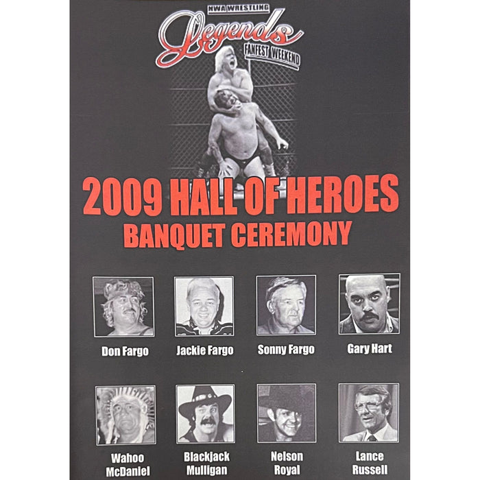NWA Legends Fanfest - 2009 Hall Of Heroes Banquet Ceremony - DVD-R