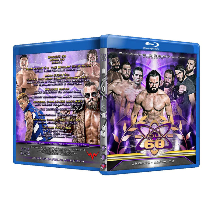 Evolve Wrestling - Volume 60 - Blu-Ray