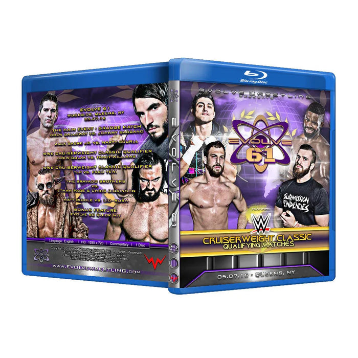 Evolve Wrestling - Volume 61 - Blu-Ray