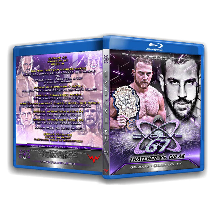 Evolve Wrestling - Volume 67 - Blu-Ray