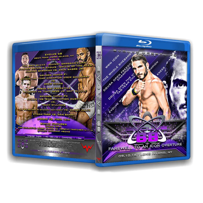 Evolve Wrestling - Volume 68 - Blu-Ray