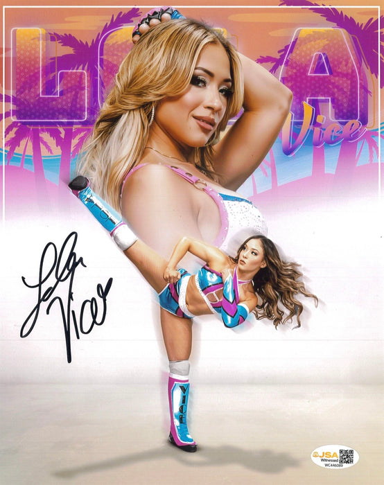 Lola Vice 8x10 Promo - JSA Autographed