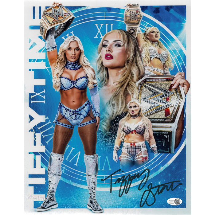 Tiffany Stratton Asylum Metallic 8 x 10 JSA Autographed