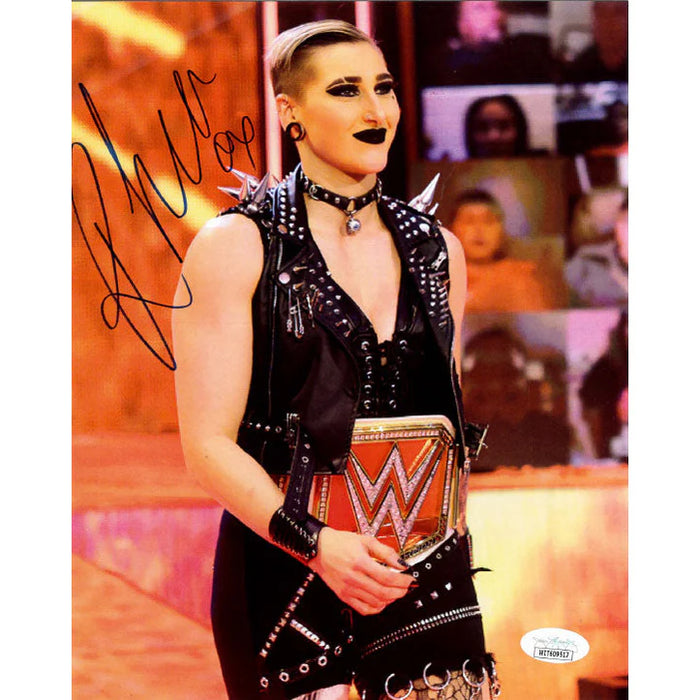 Rhea Ripley 8 x 10 Promo - JSA AUTOGRAPHED