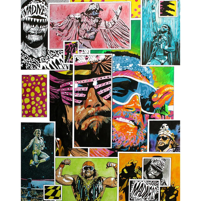 Randy Savage: Mosaic 11x14 Poster