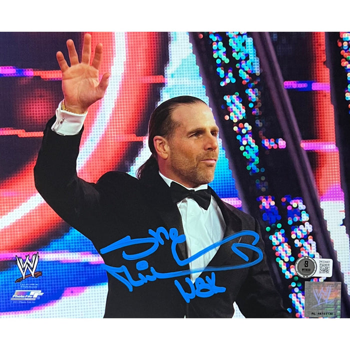 Shawn Michaels PF 8 x 10 Promo - BECKETT AUTOGRAPHED