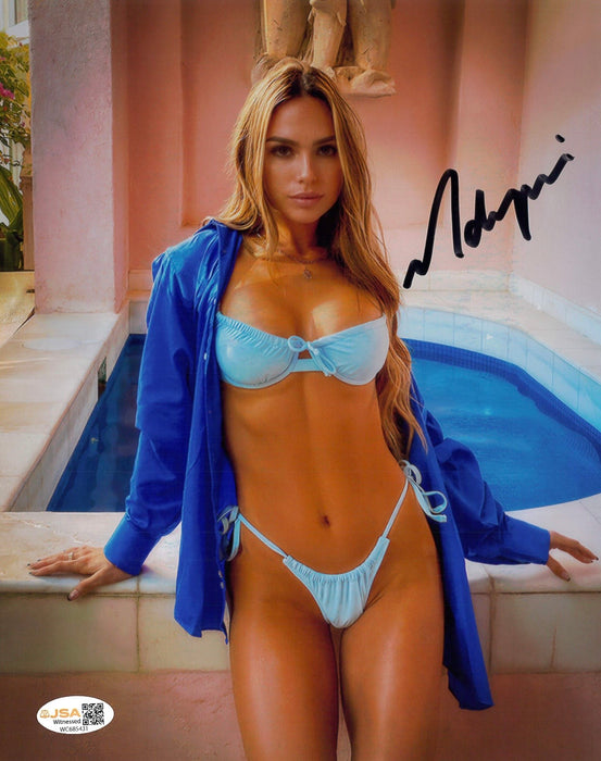 Maxine Dupri 8x10 Metallic Promo - JSA Autographed