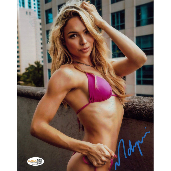 Maxine Dupri 8x10 Metallic Promo - JSA Autographed
