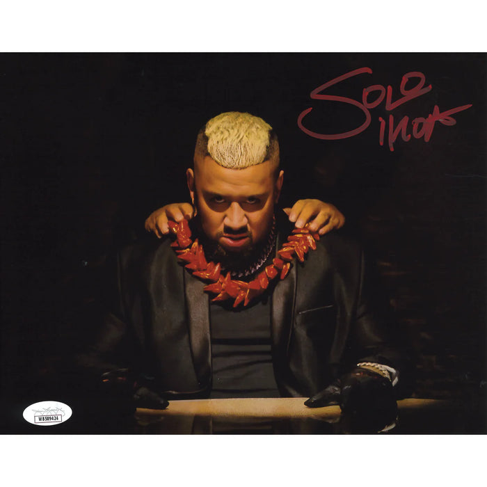 Solo Sikoa Head Of The Table 8 x 10 Promo - JSA AUTOGRAPHED