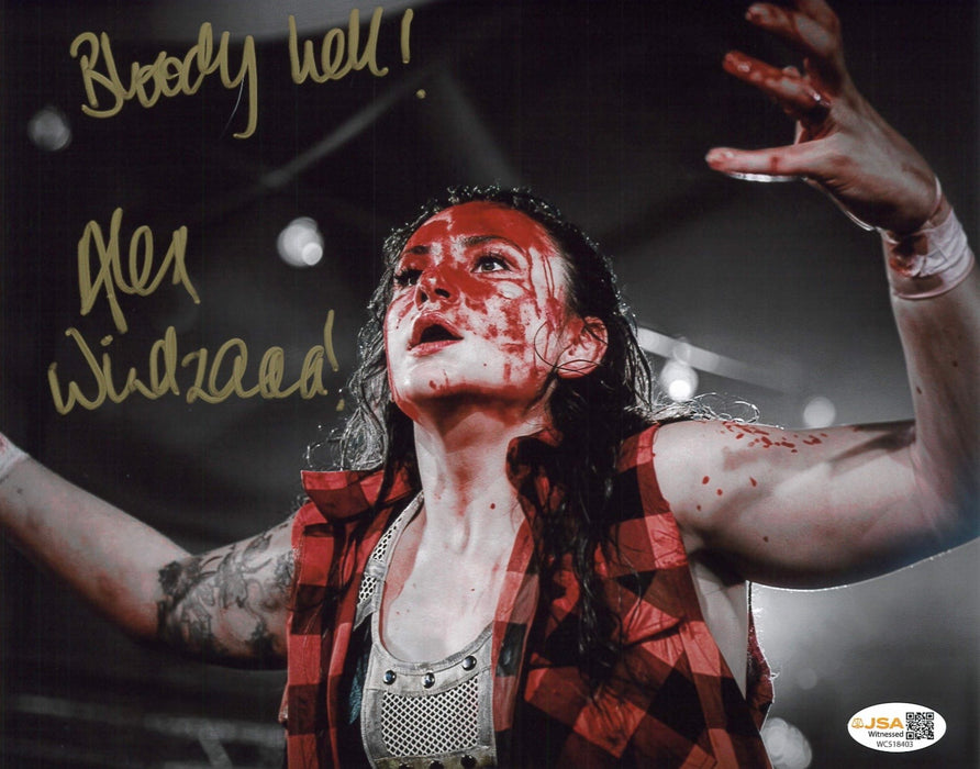 Alex Windsor 8x10 Promo - JSA Autographed