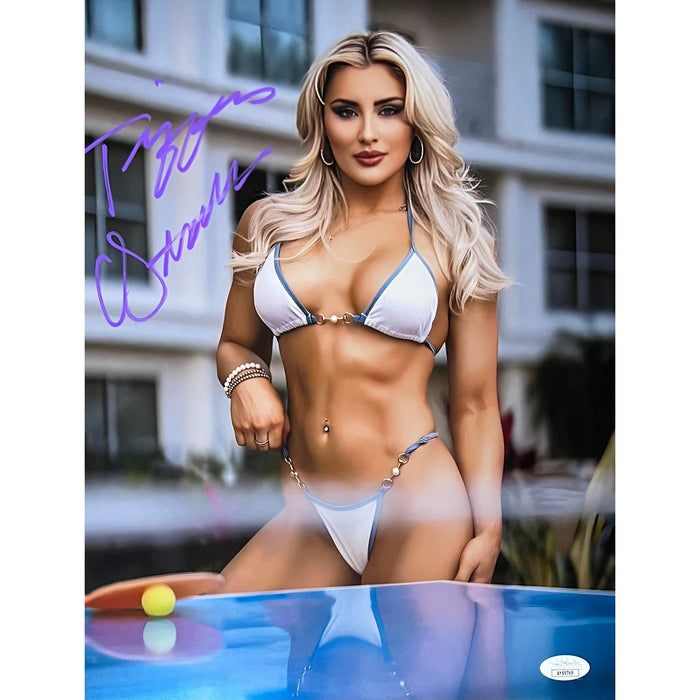 Tiffany Stratton METALLIC 11 x 14 Poster - JSA Autographed