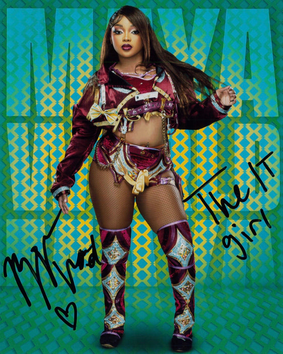Maya World 8x10 Metallic Promo - Autographed