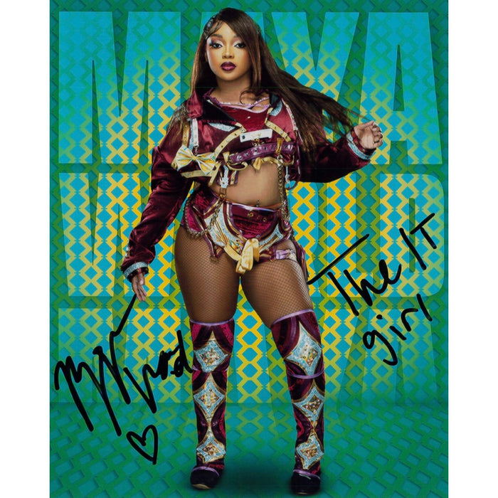 Maya World 8x10 Metallic Promo - Autographed
