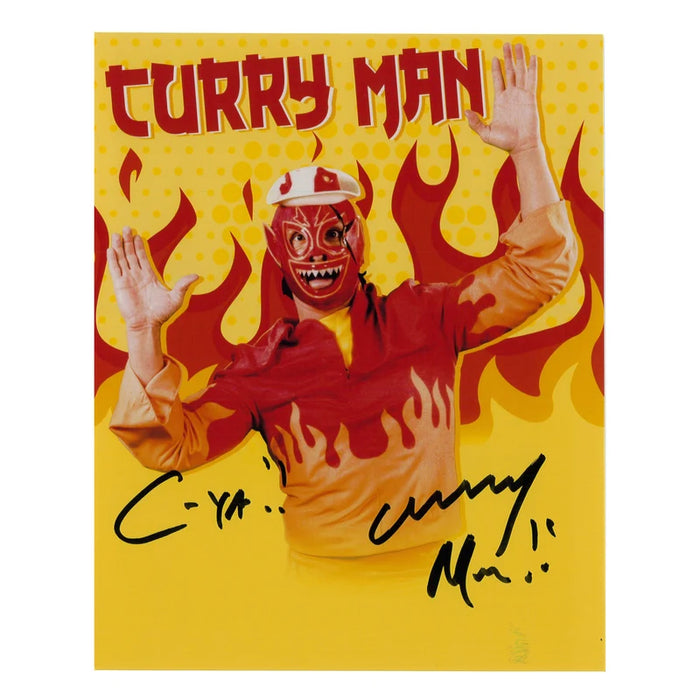 Christopher Daniels “Curry Man” 8x10 Metallic Promo - Autographed