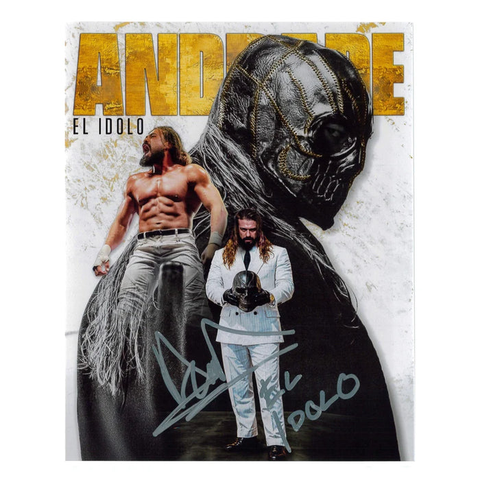 Andrade 8x10 Metallic Promo - Autographed
