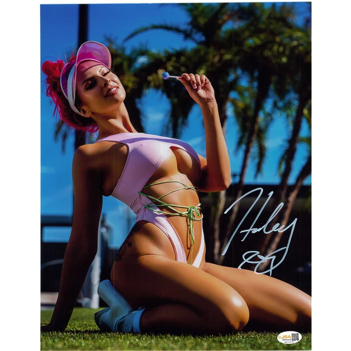 Harley Cameron 11x14 Metallic Poster - JSA Autographed