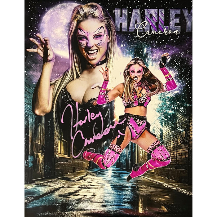 Harley Cameron AsylumGFX METALLIC 11 x 14 Poster - AUTOGRAPHED