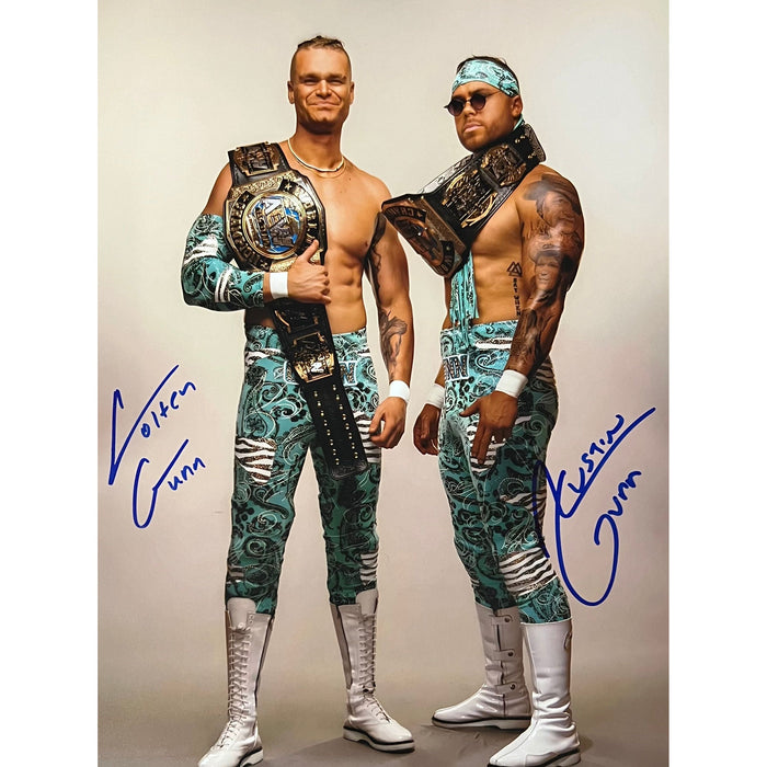 The Gunns 8 x 10 Promo - DUAL AUTOGRAPHED