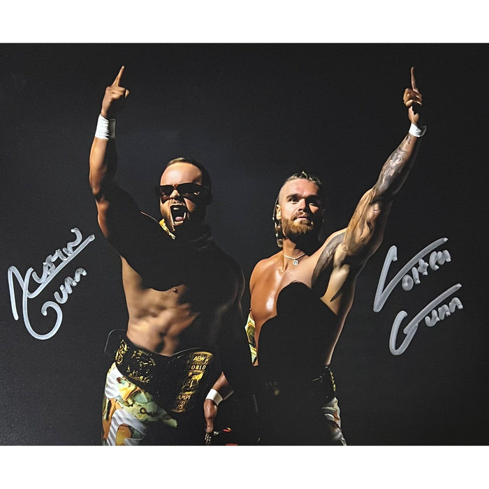 The Gunns 8 x 10 Promo - DUAL AUTOGRAPHED