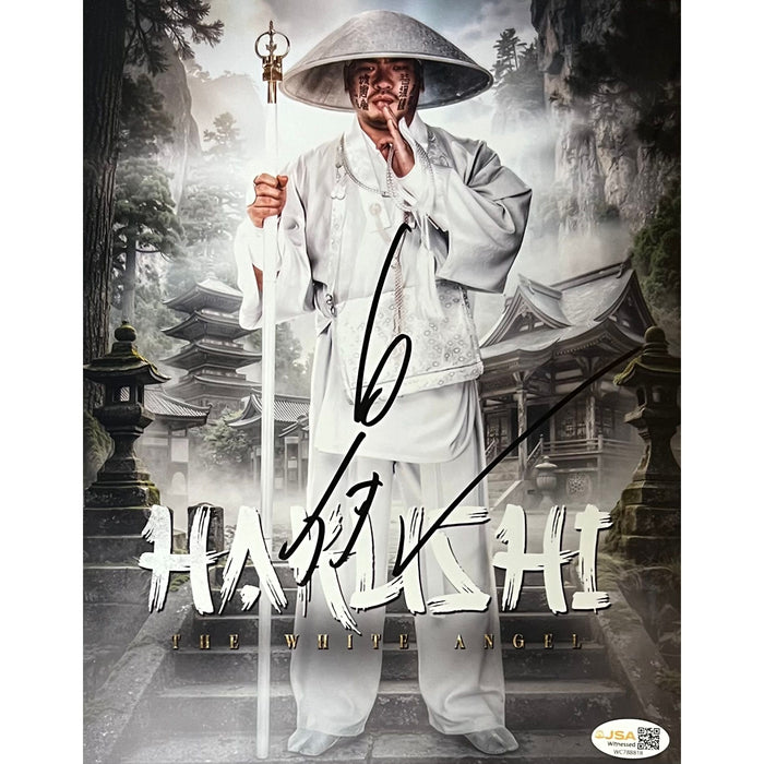 Hakushi 8x10 Metallic Promo - JSA Autographed