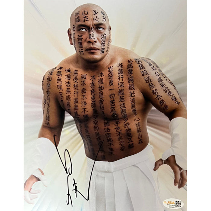 Hakushi 8x10 Metallic Promo - JSA Autographed
